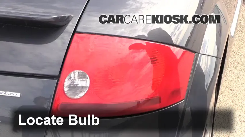 2004 Audi TT Quattro 1.8L 4 Cyl. Turbo Convertible Lights Reverse Light (replace bulb)